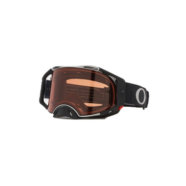 Maschera Oakley Airbrake MX Tuff Blocks Nero Gunmetal Prizm MX Bronze